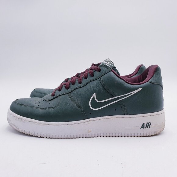 Nike Air Force 1 Low Retro 'Hong Kong' Deep Forest Green Low Top Men's Size 10.5 - Picture 4 of 10